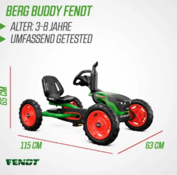 Berg Buddy Fendt Pedal Go Kart